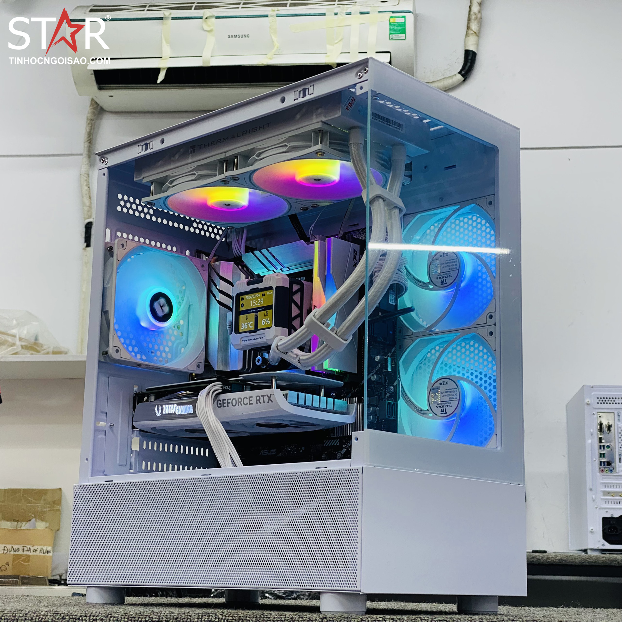 PC Gaming STAR CHICKEN AQUA | I5 13400F/ RTX 4060, Intel