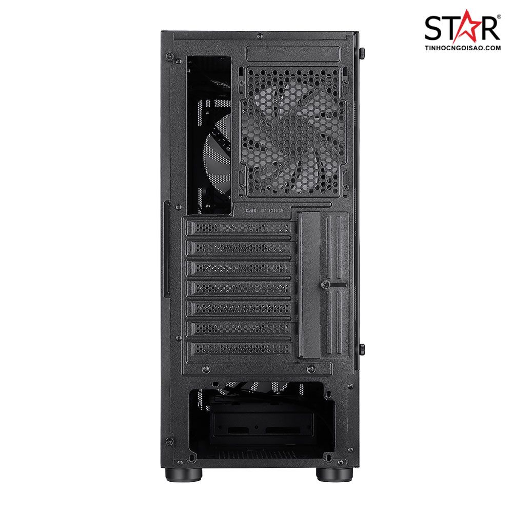 Thùng máy Case Jetek Game – R3 Black (Tặng 3 Fan RGB)