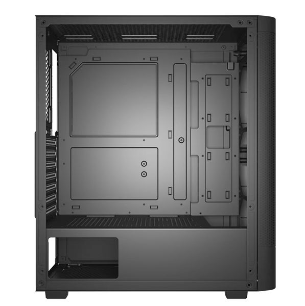 Thùng máy Case MAGIC GM-02 | ATX, Sẵn 3 Fan RGB, Trắng - Đen