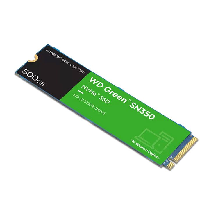 Ổ cứng SSD WD Green 500G SN350 | NVMe PCIe Gen3x4 (WDS500G2G0C)