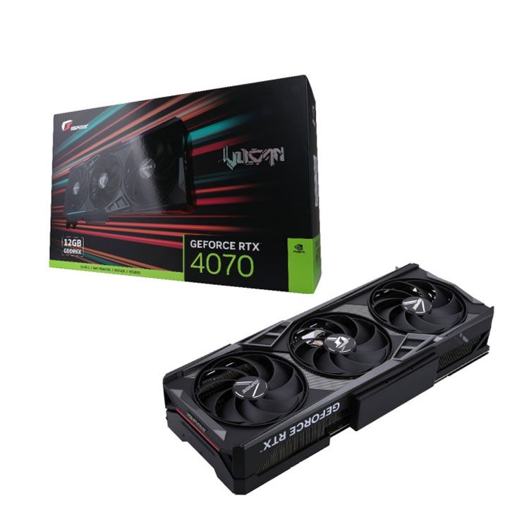 Card màn hình VGA COLORFUL Igame RTX 4070 12GB Vulcan OC-V 3 Fan