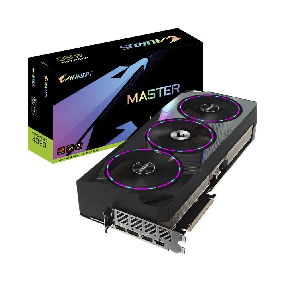 VGA Gigabyte RTX 4090 Aorus Master 24G GDDR6X (GV-N4090AORUS M-24GD)