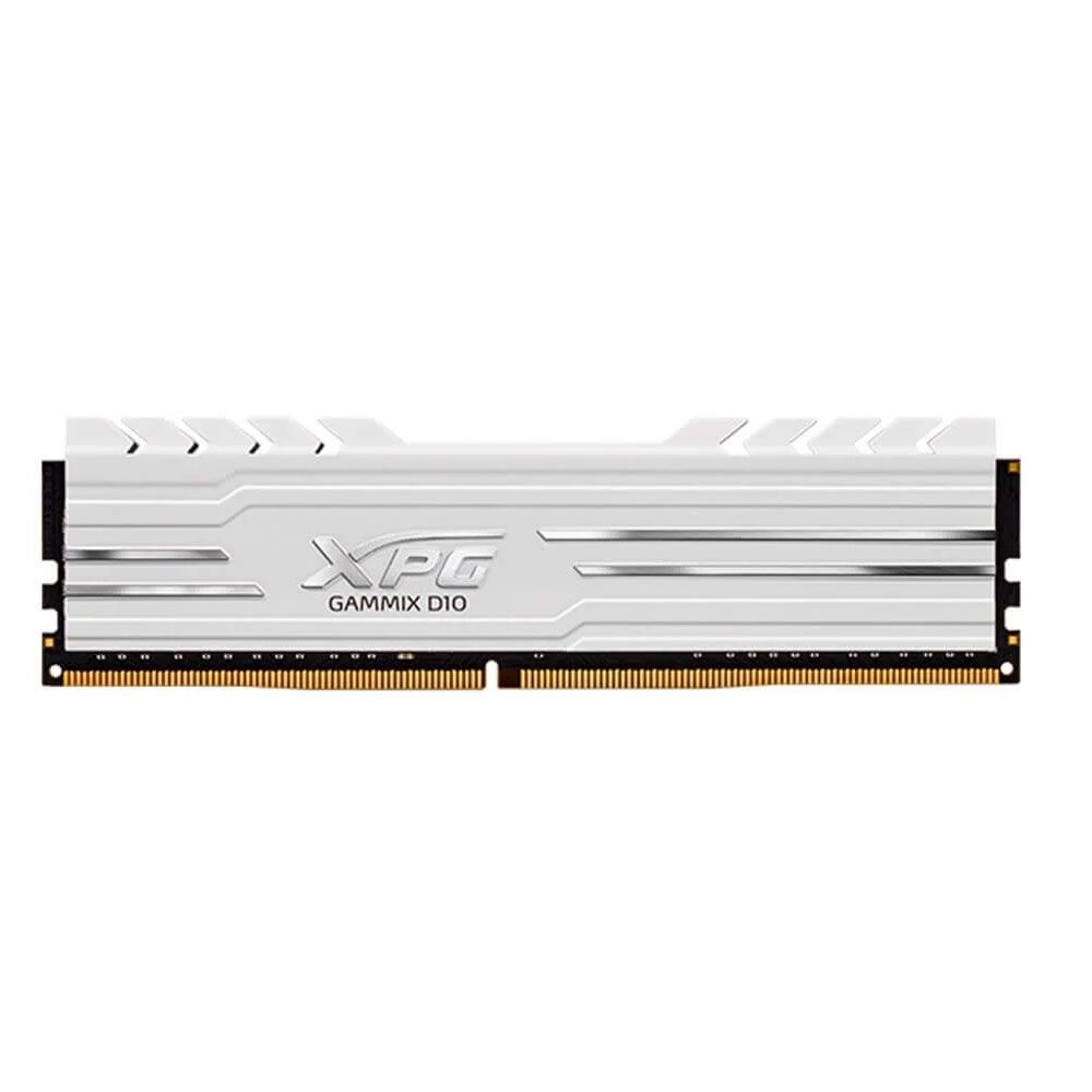 Ram PC Adata XPG D10 DDR4 8GB 3200Mhz White | Tản Nhiệt
