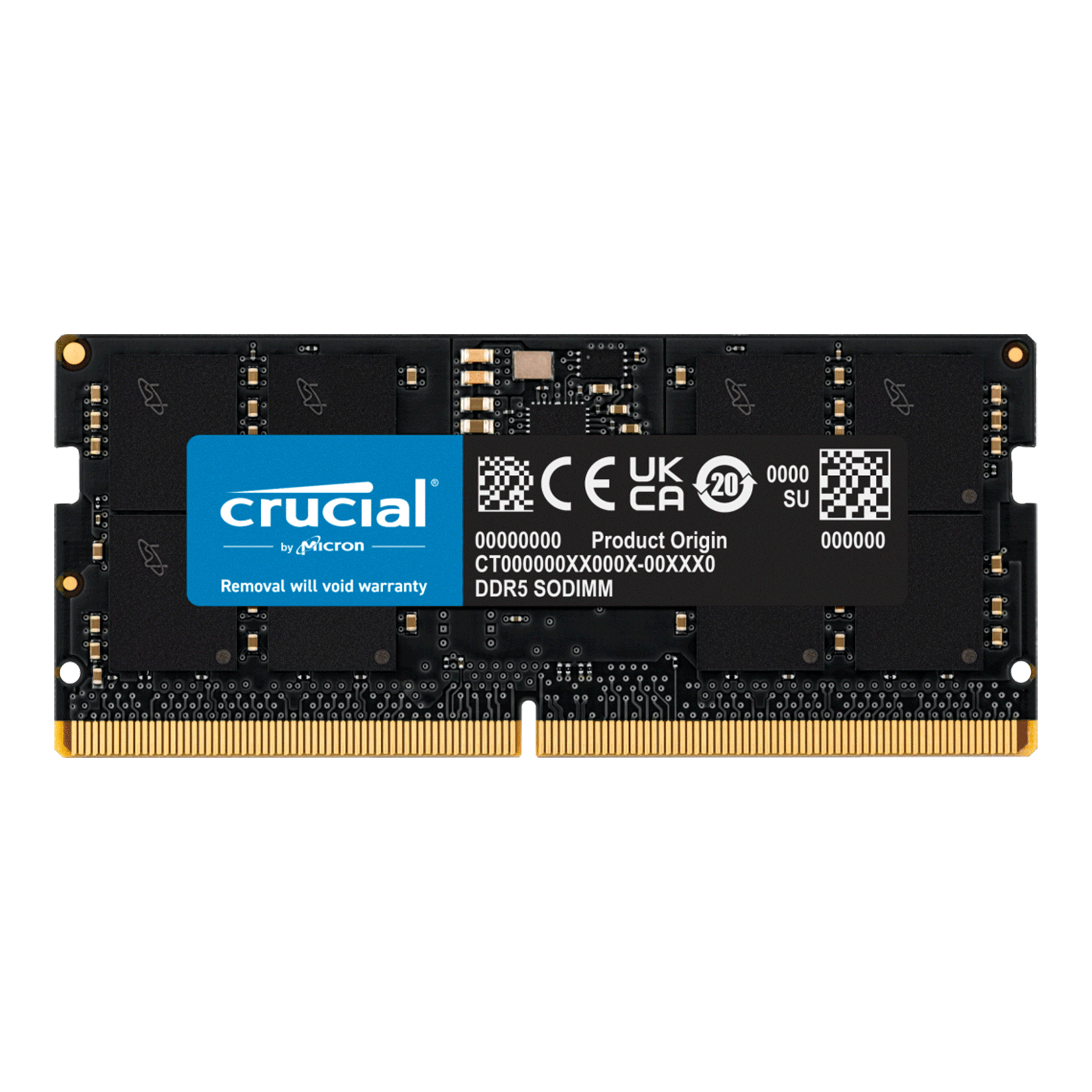 Ram Laptop Crucial 16GB DDR5 5600MHz (CT16G56C46S5)