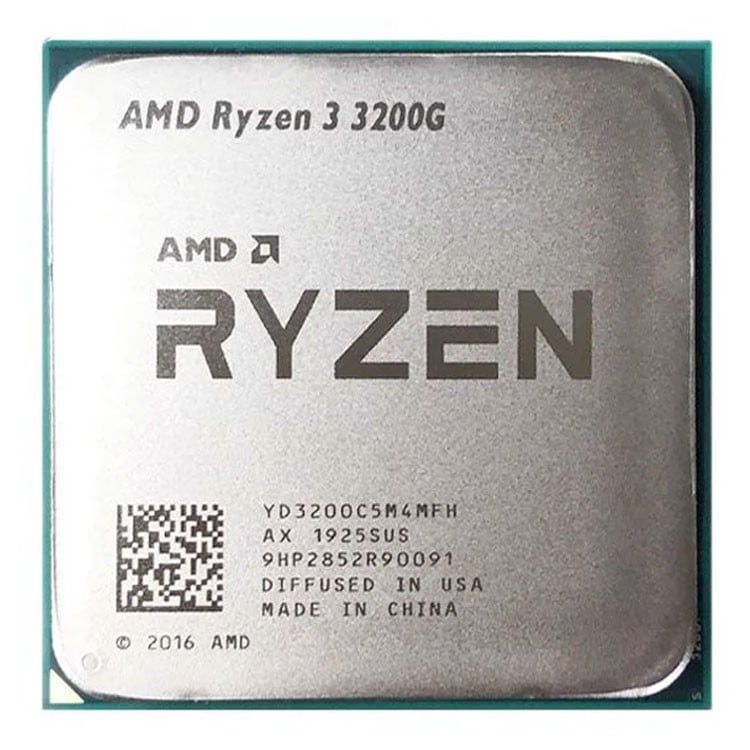 CPU AMD RYZEN 3 3200G | 3.6GHz Up to 4.0GHz, AM4, 4 Cores 4 Threads