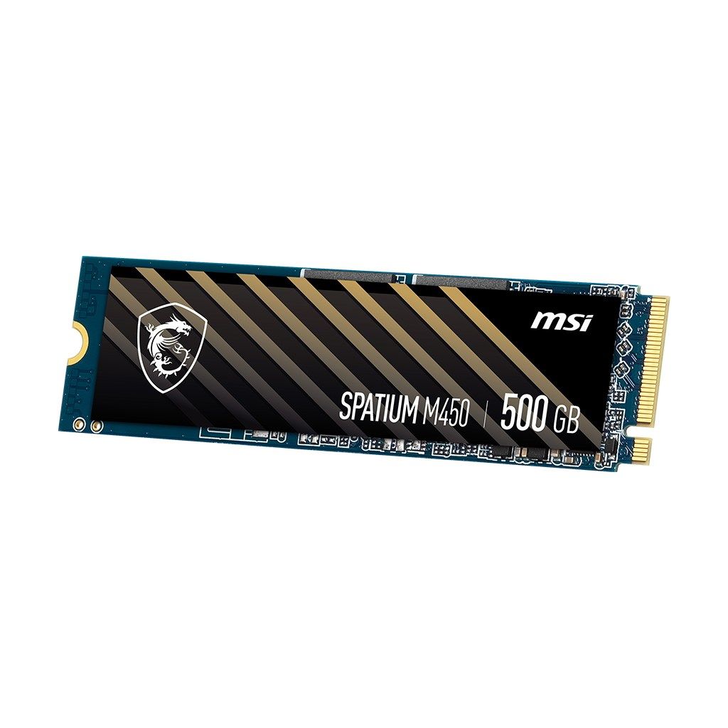 Ổ cứng SSD MSI Spatium M450 500GB | PCIe 4.0, NVMe M.2, PCI Express 4.0