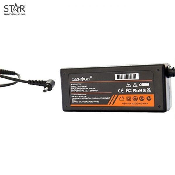 Adapter Laptop Lenoge Toshiba 19V – 3.42A