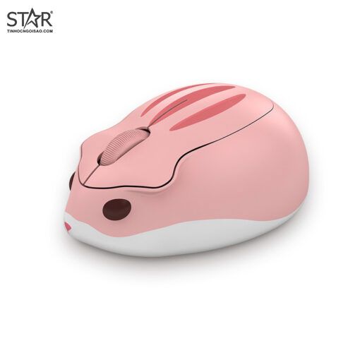 Chuột Không Dây Akko Mono Hamster Plus Wireless Pink