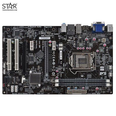 Mainboard ECS H81H3 A3 BTC - Chắn Lưng (QSD) - BH 3T Star