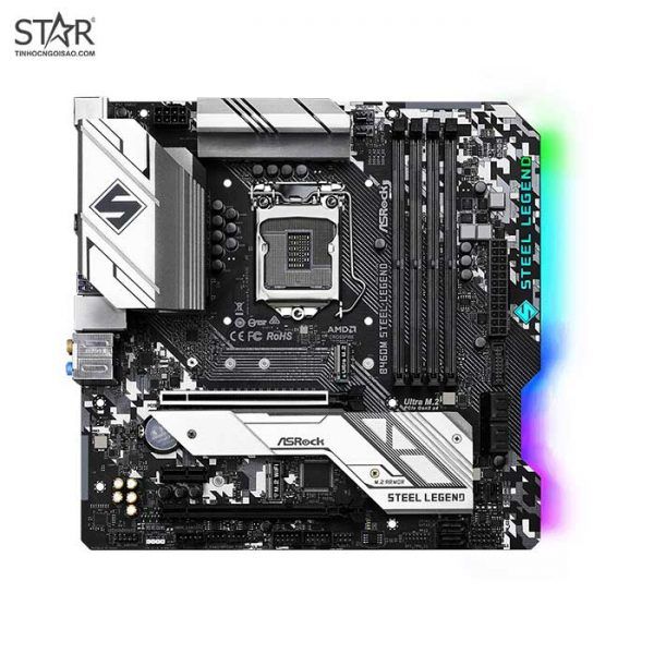 Mainboard Asrock B460M Steel Legend cũ – TINHOCNGOISAO.COM
