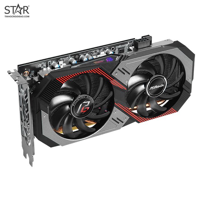 Card màn hình VGA ASRock Radeon RX 5600 6GB GDDR6 PGD2 (No Box)