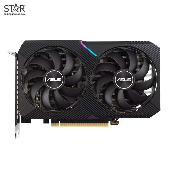 VGA Asus RTX 3050 8GB GDDR6 Dual OC Edition (DUAL-RTX 3050-O8GB)