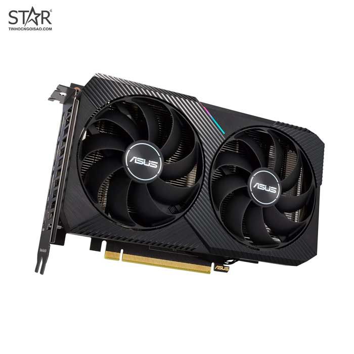 VGA Asus RTX 3050 8GB GDDR6 Dual OC Edition (DUAL-RTX 3050-O8GB)