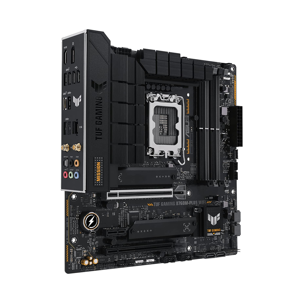 Mainboard Asus TUF Gaming B760M-PLUS Wifi DDR5 (Socket 1700, M-ATX, 4 khe ram)