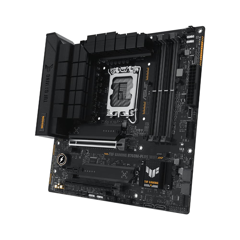 Mainboard Asus TUF Gaming B760M-PLUS Wifi DDR5 (Socket 1700, M-ATX, 4 khe ram)