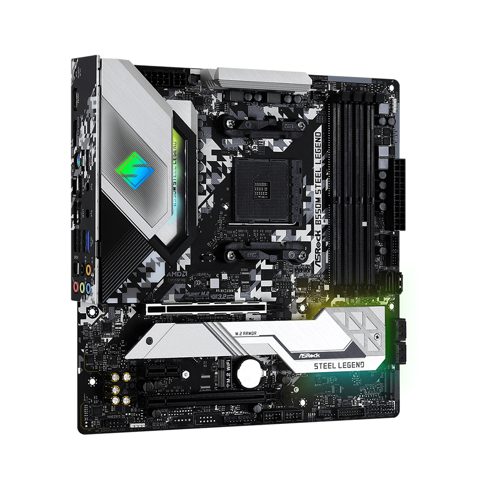 Mainboard Asrock B550M Steel Legend