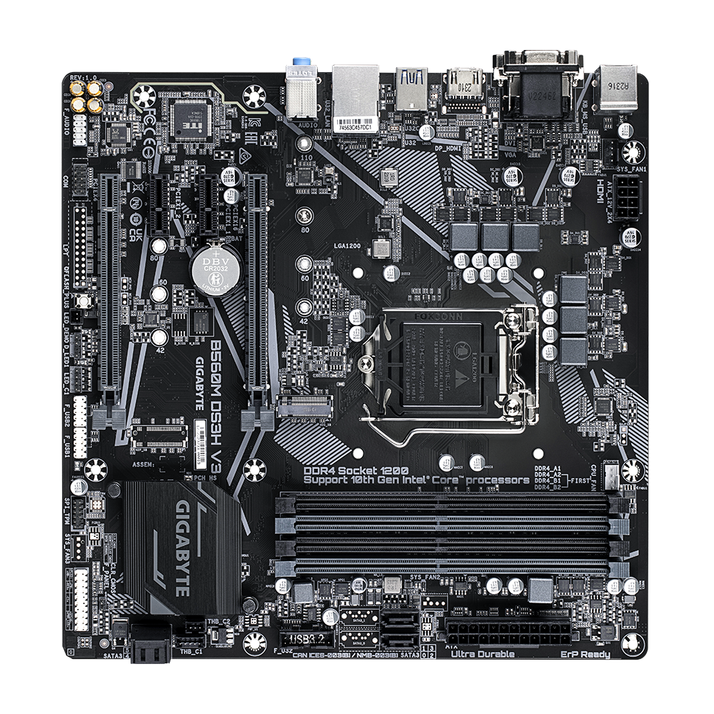 Mainboard Gigabyte B560M DS3H V3 (rev. 1.0)