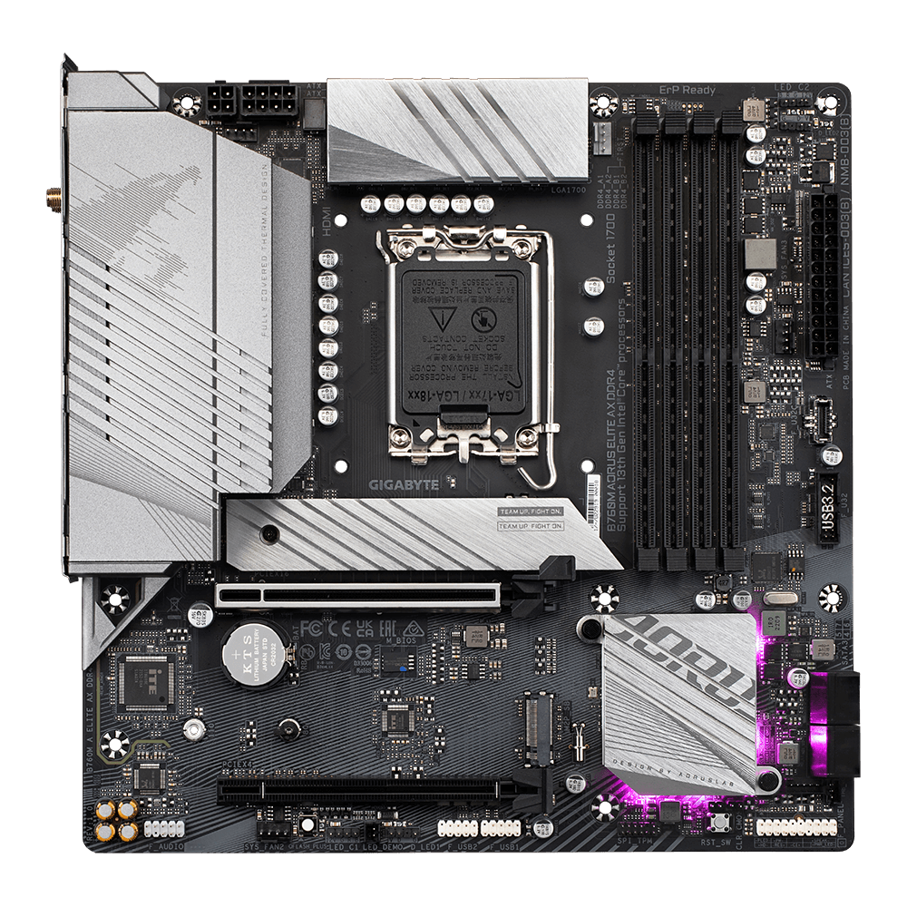 Mainboard Gigabyte B760M Aorus Elite AX DDR4 (rev. 1.x)