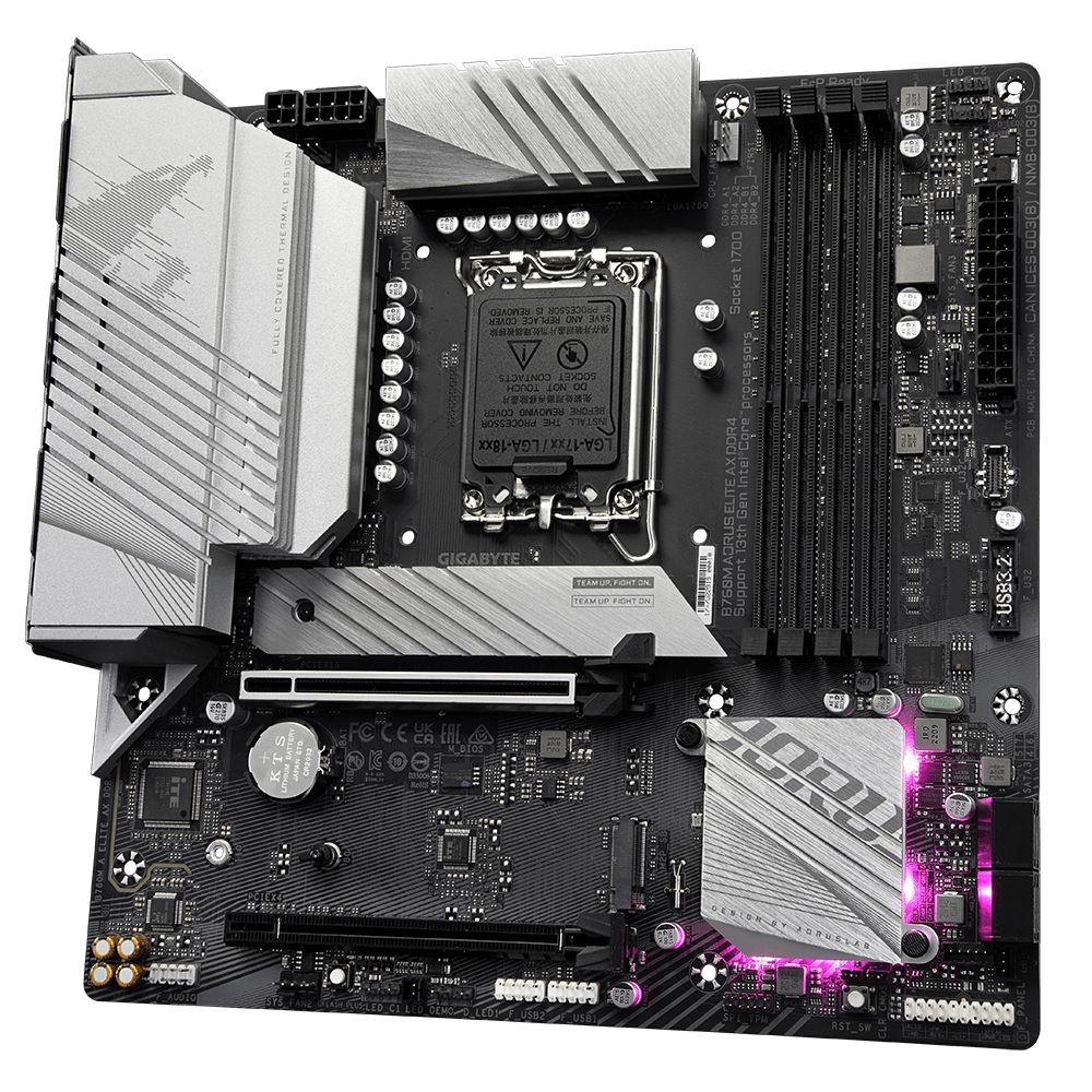 Mainboard Gigabyte B760M Aorus Elite AX DDR4 (rev. 1.x)