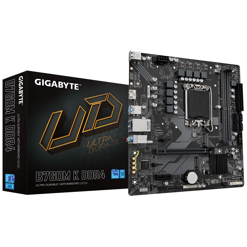 Mainboard Gigabyte B760M K DDR4 (rev. 1.0)