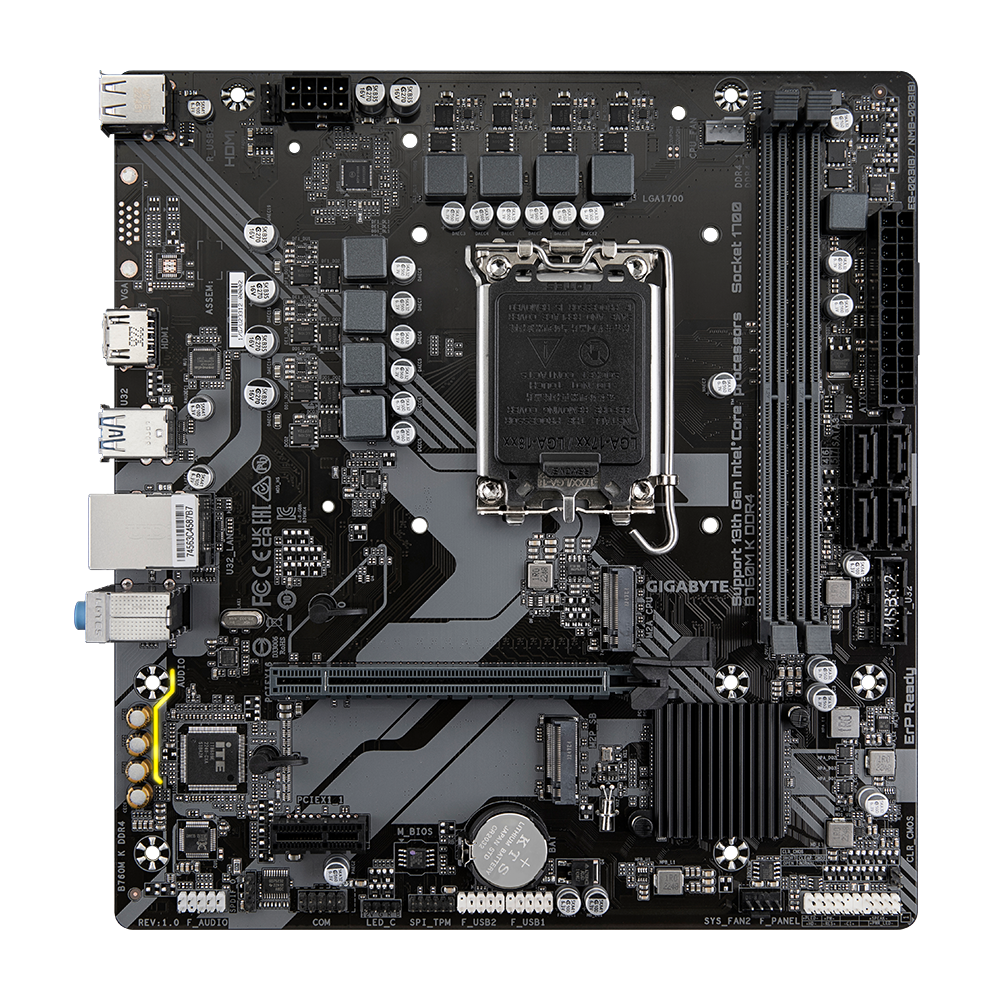 Mainboard Gigabyte B760M K DDR4 (rev. 1.0)