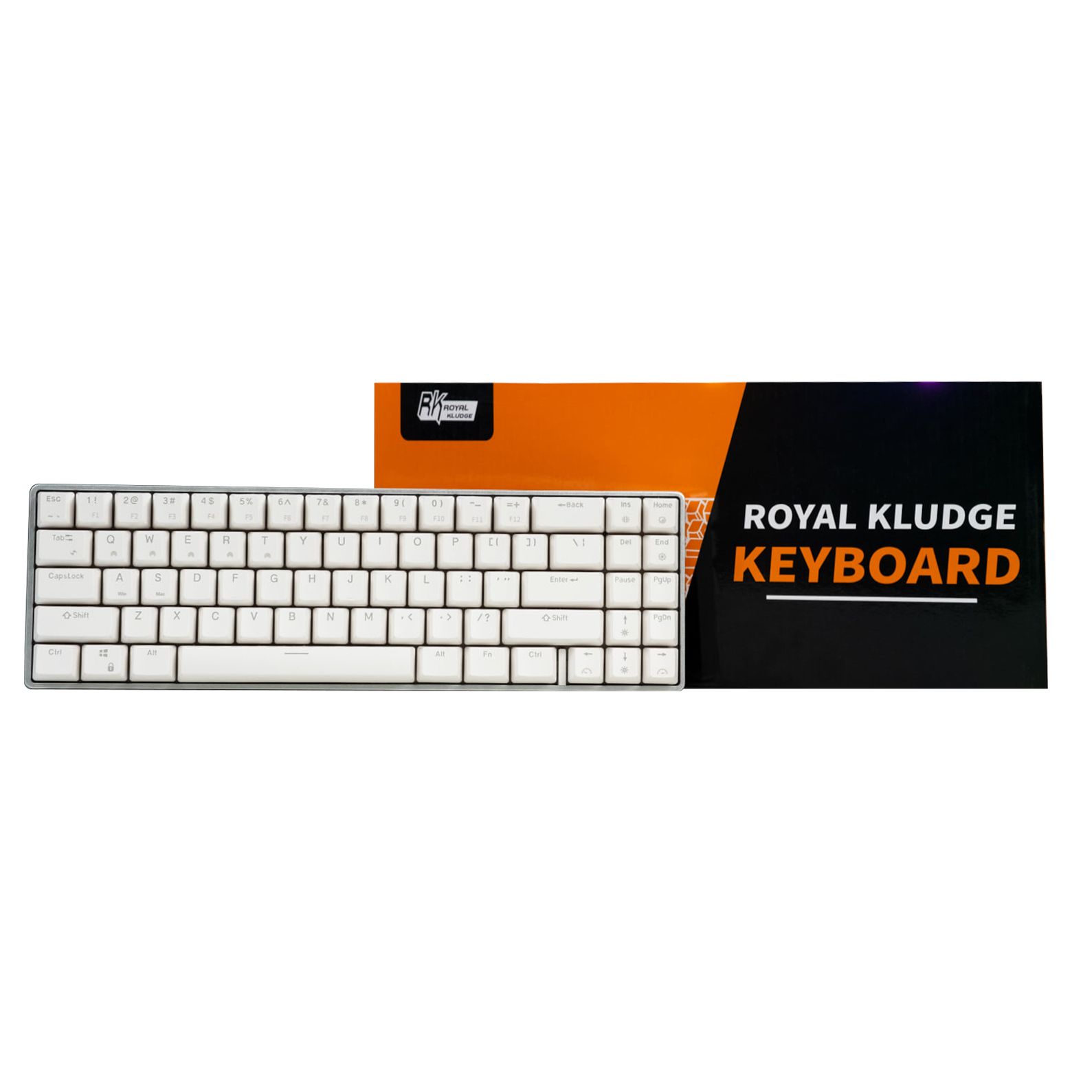 Bàn Phím Cơ Royal Kludge RK71 Pro | Trắng, RGB, Red Switch, Wireless + Bluetooth, 71 Phím