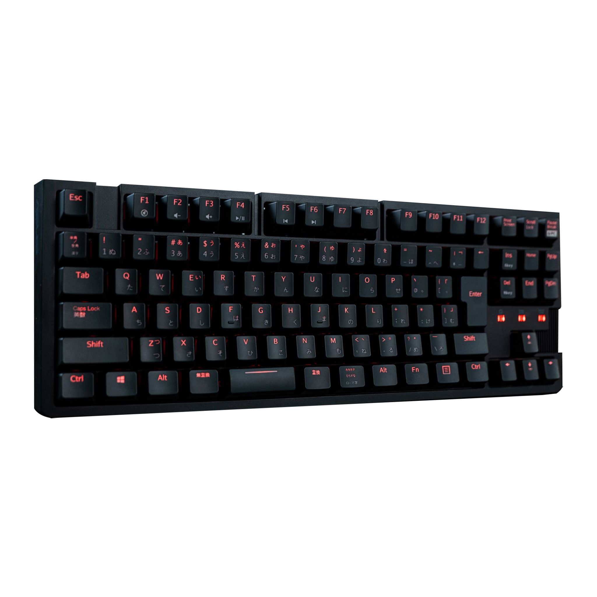 Bàn Phím Cơ Asus M801 TKL Gaming | Đen, Red Led, Kailh Red Switch