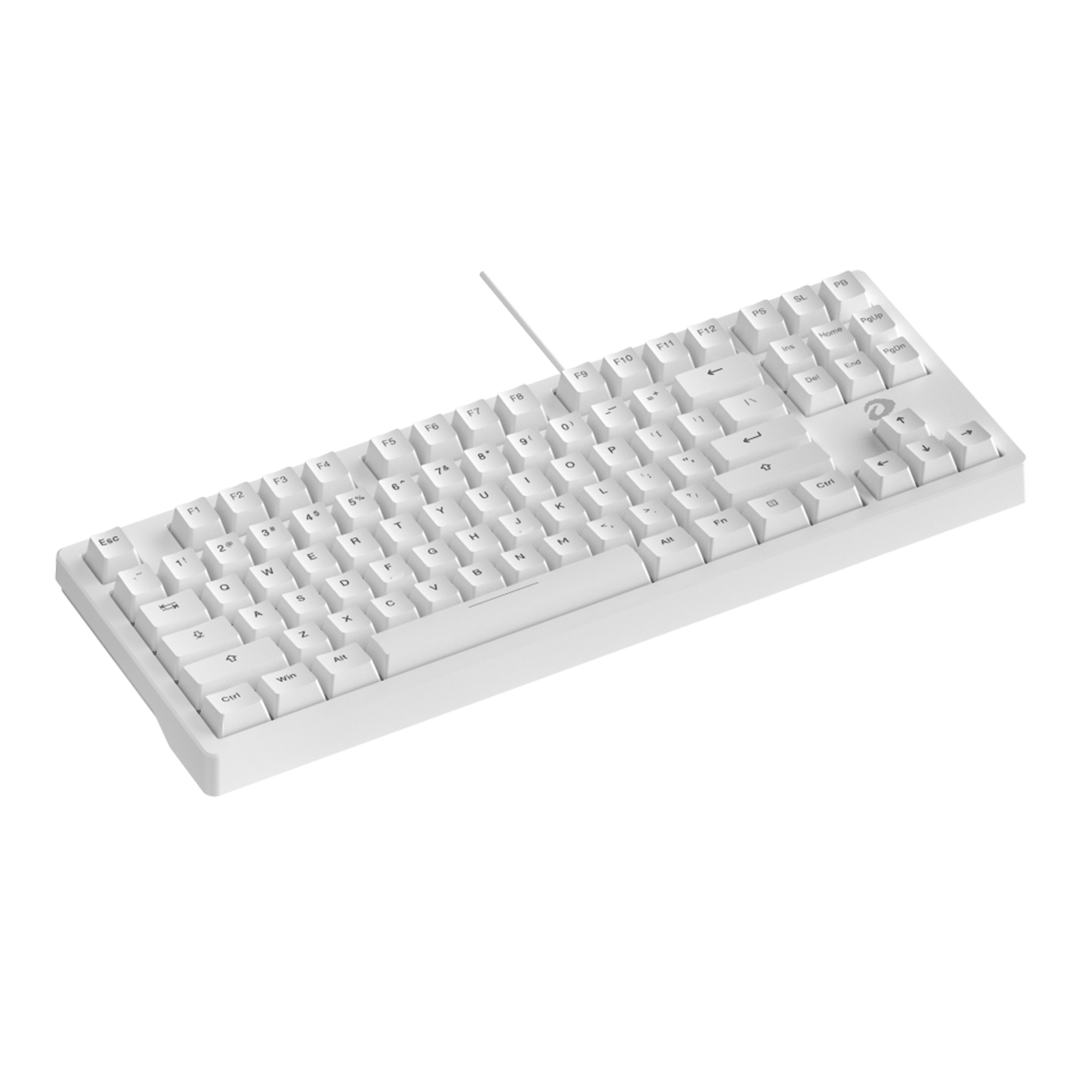 Bàn phím cơ DareU EK87L V2 - White | Firefly (Tactile) Switch