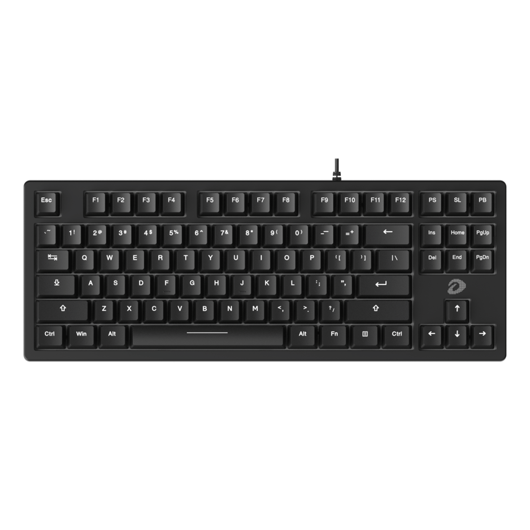 Bàn phím cơ DareU EK87L V2 - Black | Firefly (Tactile) Switch