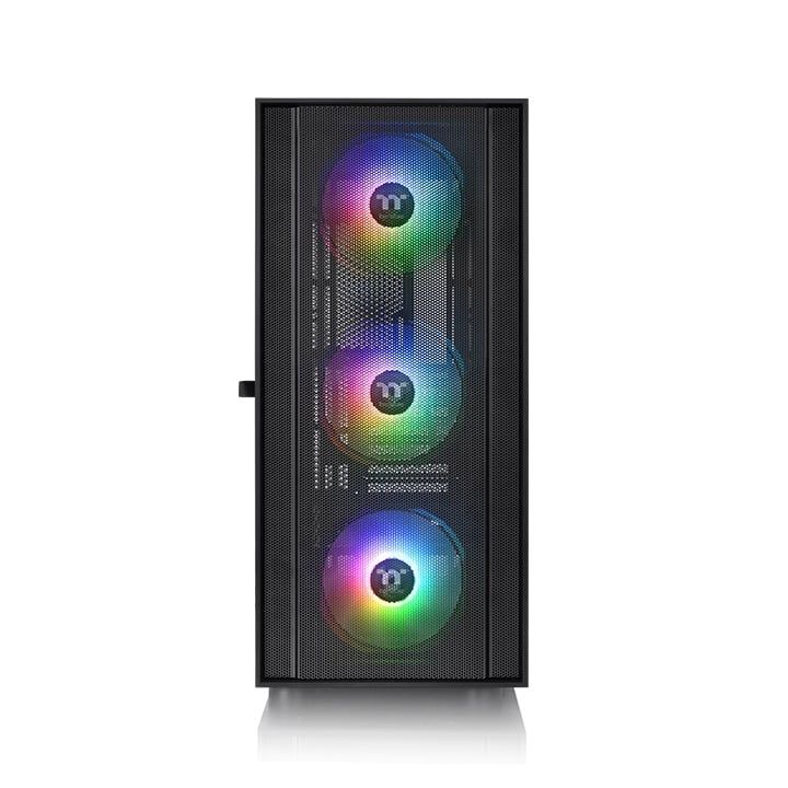 Thùng máy Case Thermaltake H570 TG ARGB Mid Tower Chassis | Đen, sẵn 3 fan ARGB (CA-1T9-00M1WN-01)