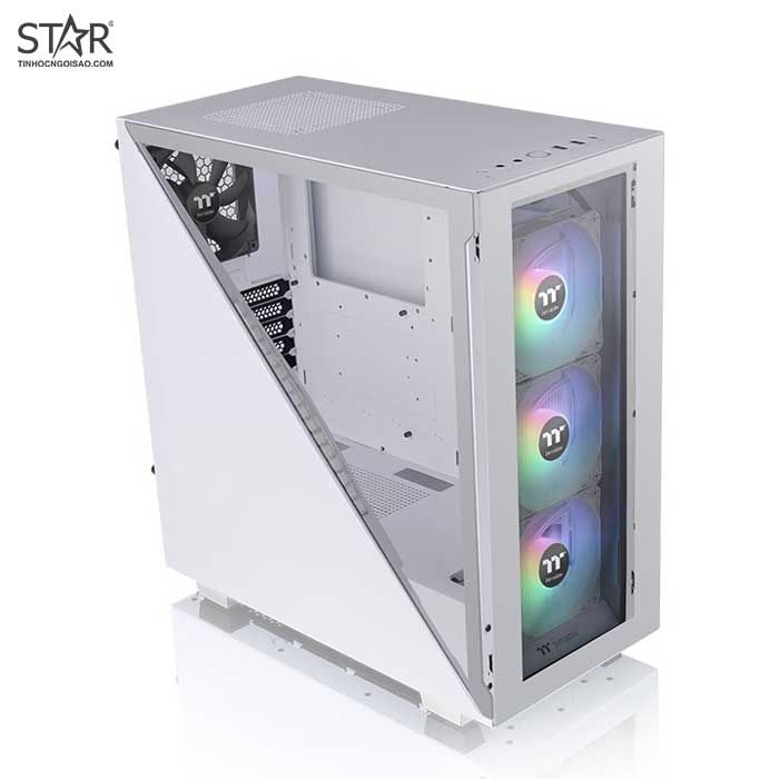 Thùng máy Case Thermaltake Divider 300 TG Snow ARGB Mid Tower Chassis (Trắng) (CA-1S2-00M6WN-01)