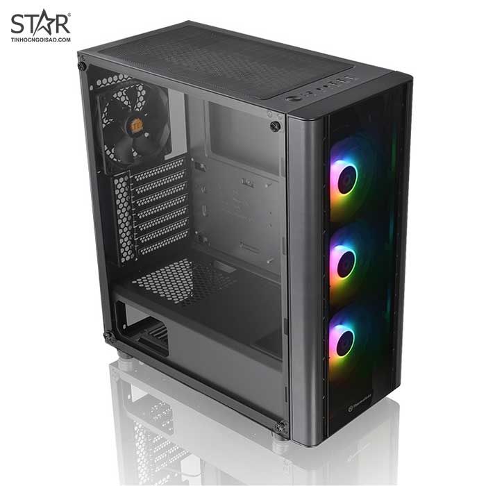 Thùng máy Case Thermaltake View V250 TG ARGB Mid Tower Chassis (Đen) (CA-1Q5-00M1WN-00)