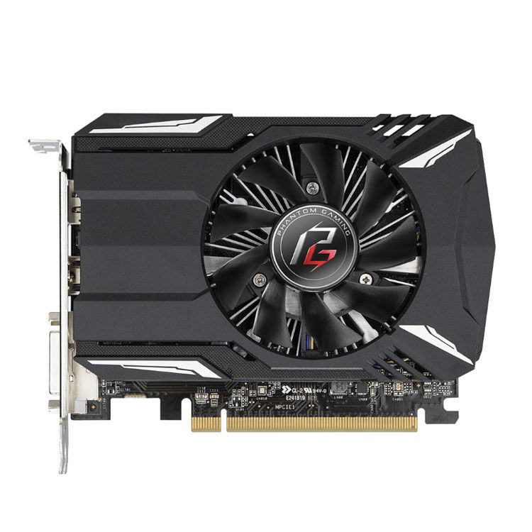 Card màn hình VGA Asrock Phantom Gaming Radeon RX550 4GB