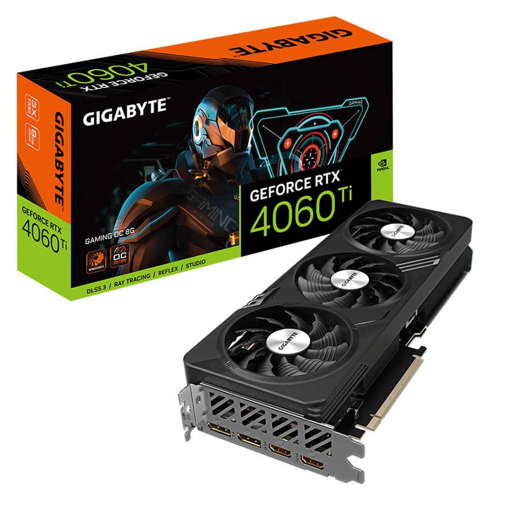 Card màn hình VGA GIGABYTE RTX 4060 Ti Gaming OC 8GB