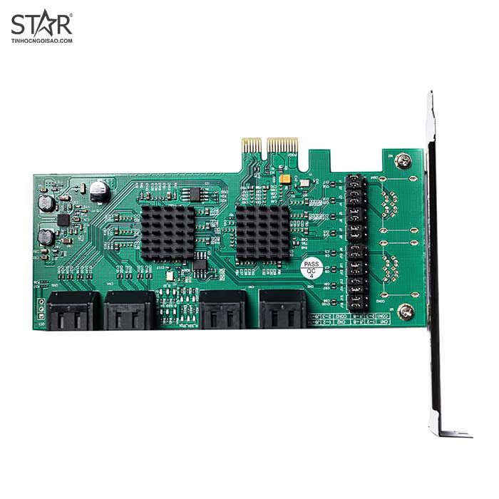 Card PCIe 88SE9215 8 Port Sata III 6Gbps Controller (SE-MA9215A-8T)