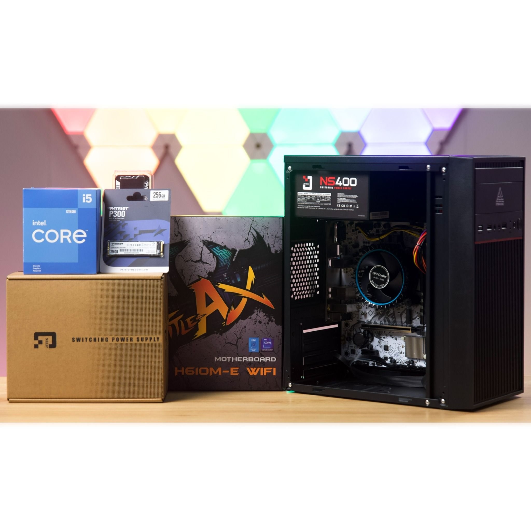 PC Văn Phòng STAR | i5 12400/ RAM 8GB/ SSD 512GB, Intel ( GIÁ ĐÃ CÓ VAT )