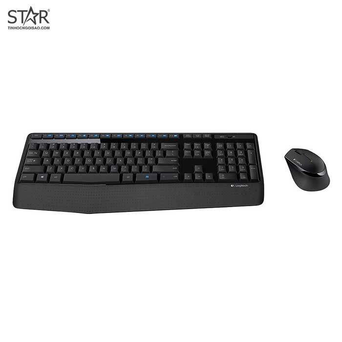 Combo bàn phím + Chuột không dây Logitech MK345 (Đen)