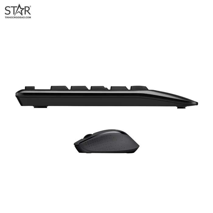 Combo bàn phím + Chuột không dây Logitech MK345 (Đen)