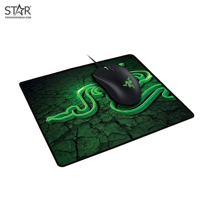 Chuột Razer Abyssus Lite & Lót Chuột Razer Goliathus Construct Edition