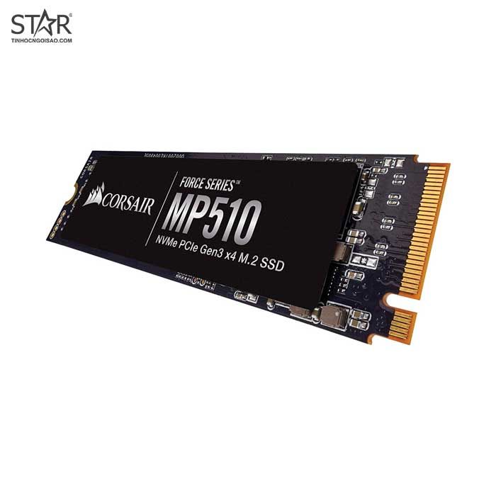 Ổ cứng SSD 480G Corsair Force Series MP510 M.2 NVMe PCIe Gen3 x4 3D-NAND (CSSD-F480GBMP510)