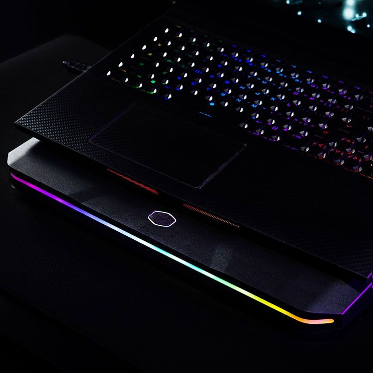 Đế tản nhiệt laptop Cooler Master NOTEPAL X150 SPECTRUM (RGB LED)