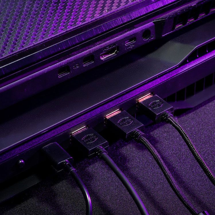 Đế tản nhiệt laptop Cooler Master NOTEPAL X150 SPECTRUM (RGB LED)