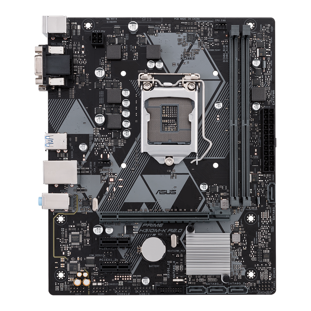 Mainboard Asus H310M-K Prime R2.0 (Không Box)