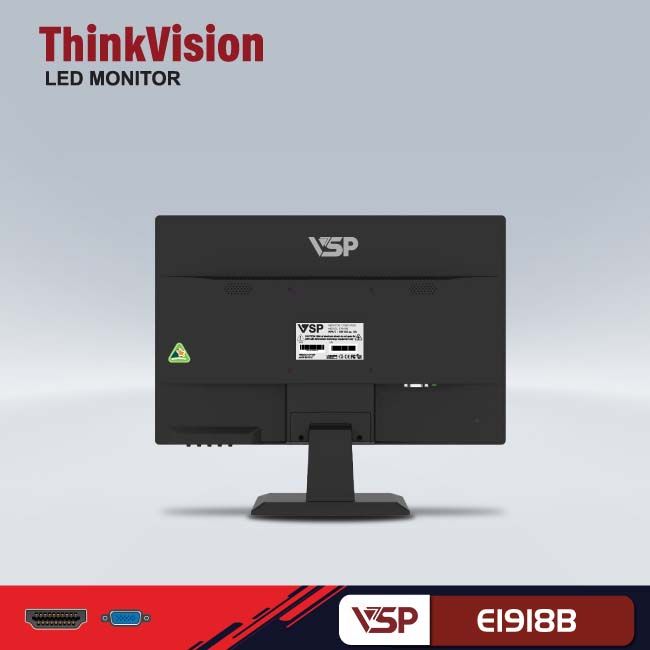 Màn hình VSP E1918B | 19 inch, HD, TN, 75Hz, 5ms, phẳng