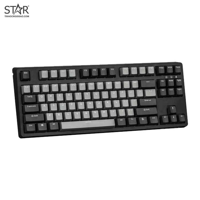 Bàn Phím Cơ E-Dra EK387 Pro Cherry Blue Switch TKL (Đen)