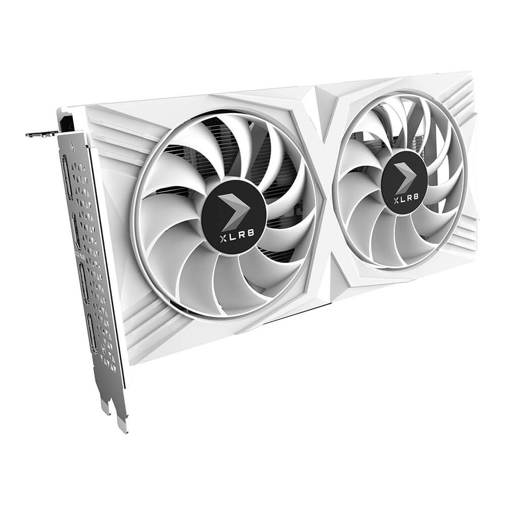 Card màn hình VGA PNY GeForce RTX 4060 8GB OC XLR8 Verto DF White Edition