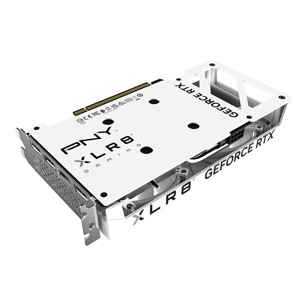 Card màn hình VGA PNY GeForce RTX 4060 8GB OC XLR8 Verto DF White Edition