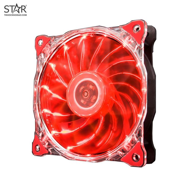 Fan Case Player 12cm Led Đỏ (15 Led)