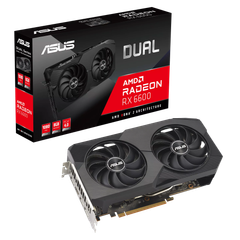 Card màn hình VGA ASUS Dual Radeon RX 6600 V2 8GB GDDR6 (DUAL-RX6600-8G-V2)