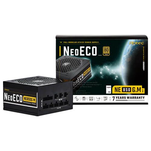 Nguồn Antec NeoECO Gold NE850G M | 850W, 80 Plus Gold, Modular